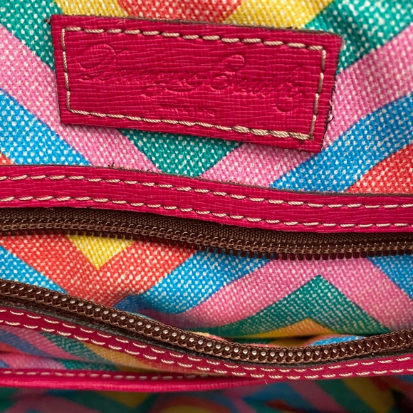 Dooney & Bourke Large Claremont Dover Tote Shoulder Bag. Mint Green - Picture 8 of 9